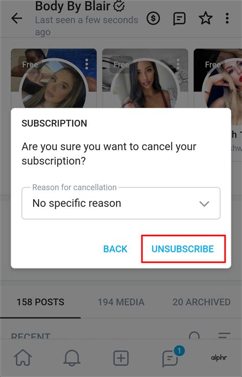 how to cancel onlyfans subscription|Turn Off Auto Renew on OnlyFans 